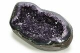 Sparkly Deep-Purple Amethyst Geode - Uruguay #342717-1
